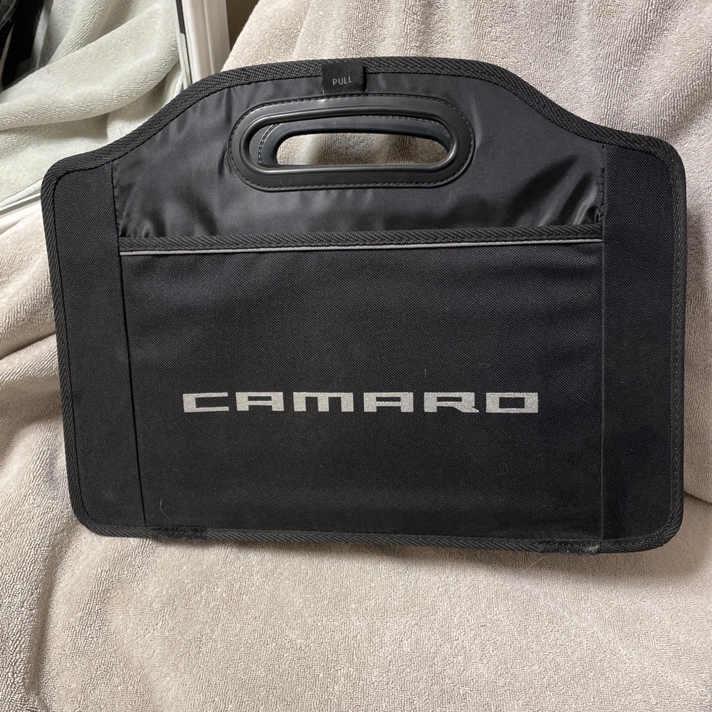 Camaro Cargo Box Trunk Organizer Black Folds Flat‎